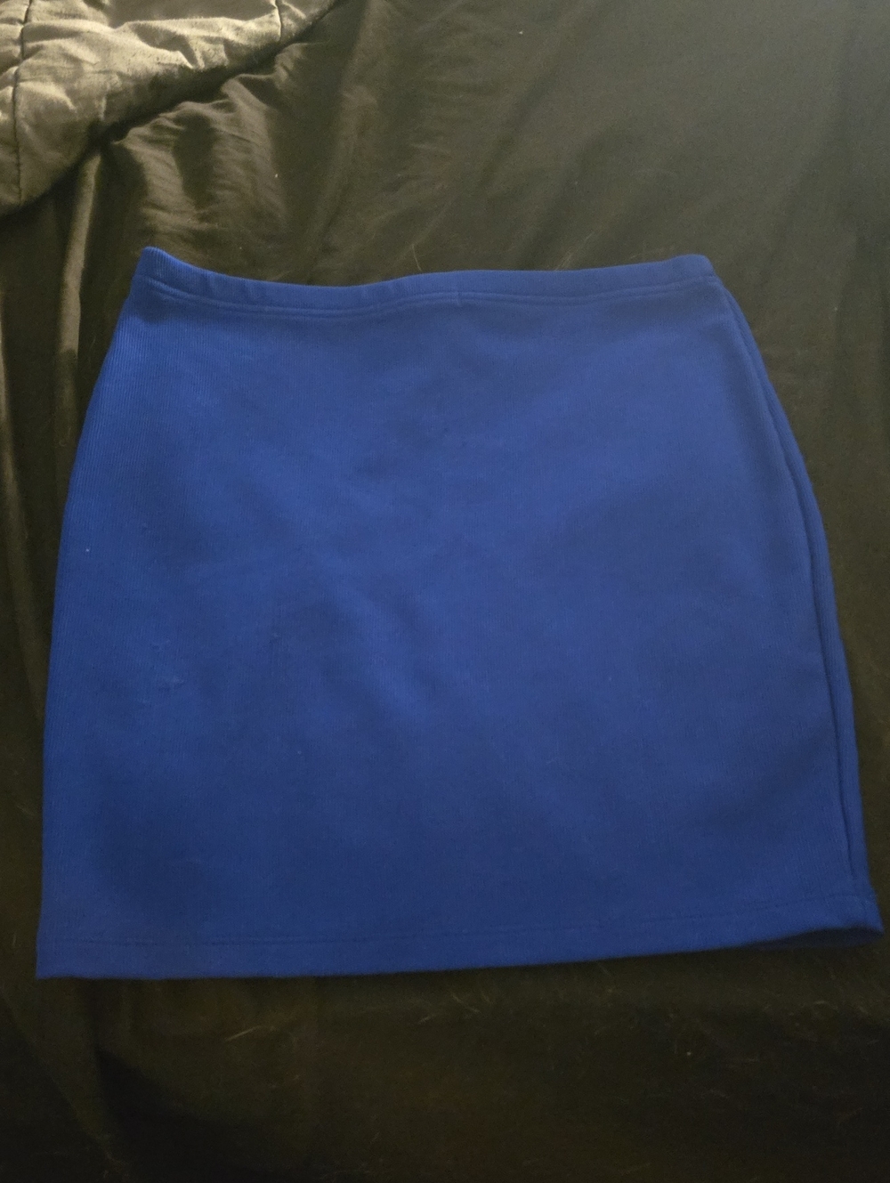 Classic Blue Women's Mini Skirt - Chic Everyday Style